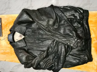 Cazadora coleccionable de cuero