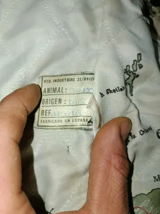 Cazadora coleccionable de cuero