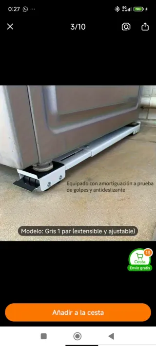 Raíles con ruedas para muebles