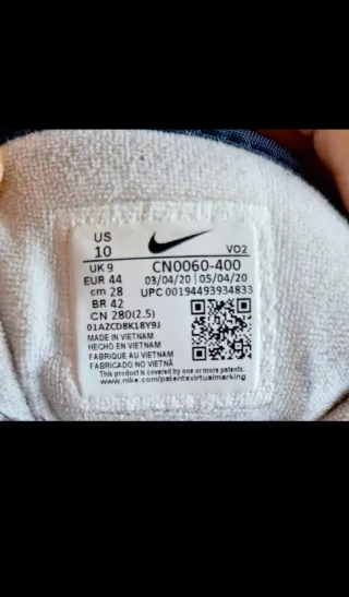 Scarpe Nike Blu e Bianche