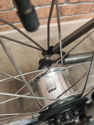 Brompton M6L Raw Lacquer + horquilla Titanio