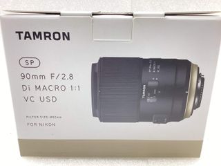 objetivos tamron tamron sp 90mm f/2.8 di macro 1.1 vc usd para nikon f