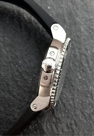 Oris Aquis Automatic Reloj Negro y Plateado