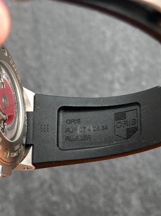 Oris Aquis Automatic Reloj Negro y Plateado