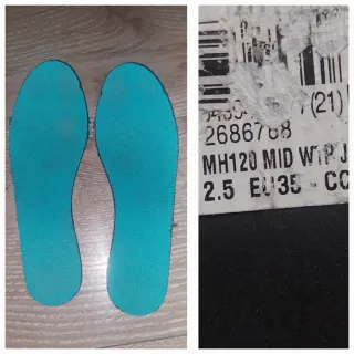 Botas montaña Quechua Talla 35