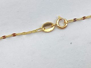 cadena oro 18k 23cm