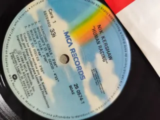 Nik Kershaw – Human Racing. Vinilo / Vinyl / LP