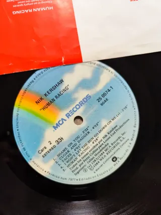 Nik Kershaw – Human Racing. Vinilo / Vinyl / LP