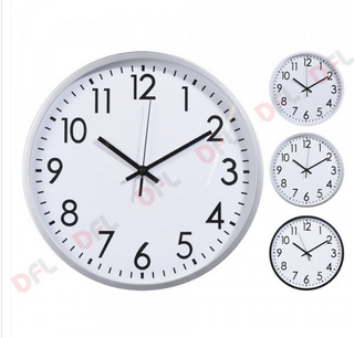 Orologio da parete Charm Argento/Bianco