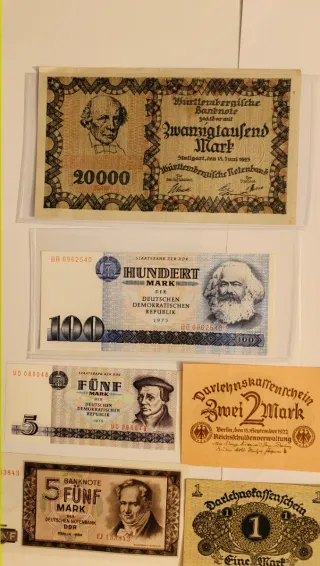 Ocho.    Billetes Alemania S.C.