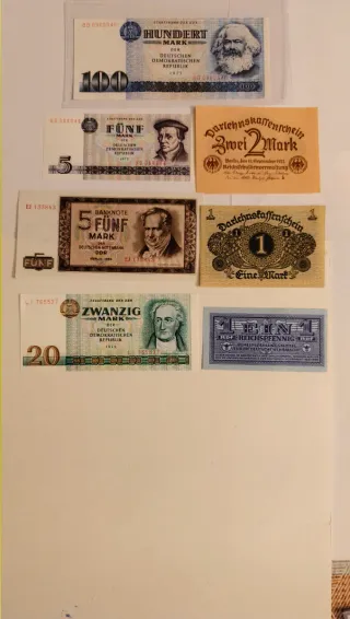 Ocho.    Billetes Alemania S.C.