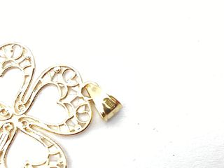 colgante oro 18k con circonita