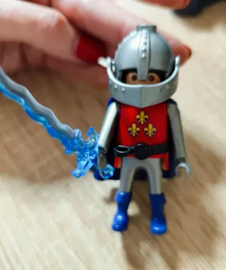 Figura Playmobil medieval. Años 90