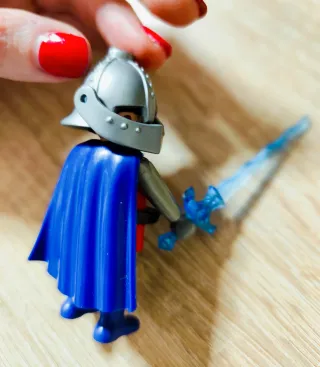 Figura Playmobil medieval. Años 90