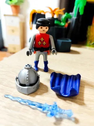 Figura Playmobil medieval. Años 90