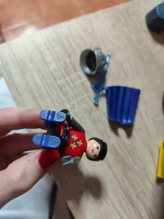 Figura Playmobil medieval. Años 90