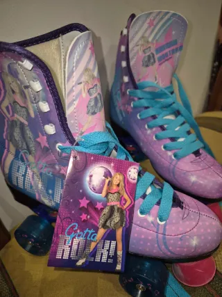 Patines Hannah Montana Talla 40 Nuevos