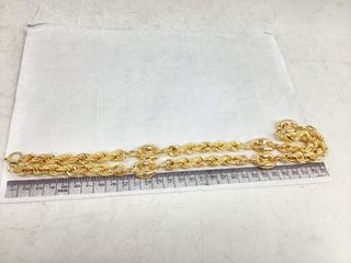 cadena oro 18k 30cm