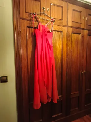 Vestido rojo para graduación o evento