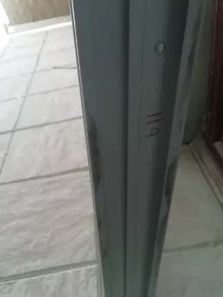 Ventana aluminio corredera 13.97x11.9