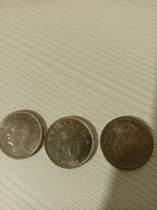 Lote monedas antiguas España y otros países