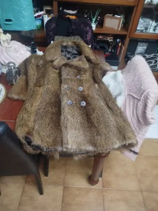 Pelliccia Castorino Doppio Petto tag 42/44