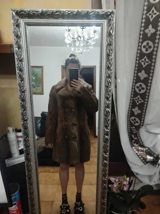 Pelliccia Castorino Doppio Petto tag 42/44