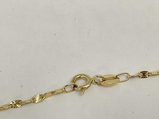 cadena oro 18k 20.5cm