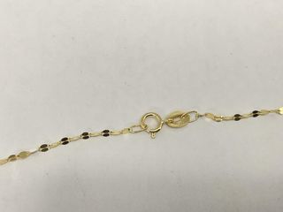 cadena oro 18k 26cm