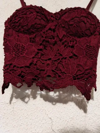 Top burdeos Tally Weijl