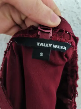 Top burdeos Tally Weijl