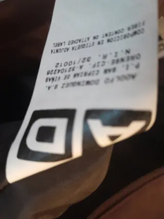 Bolso Adolfo Dominguez auténtico asas al hombro