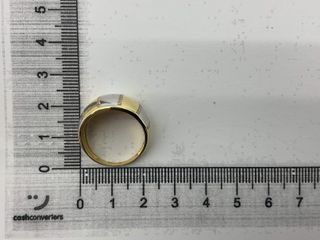 anillo oro 18k con piedra con circonita