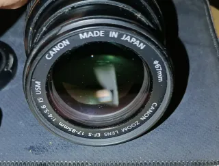 Canon EF-S 17-85mm F4-5.6 IS USM Objetivo