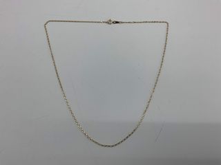 cadena oro 18k 22.5cm