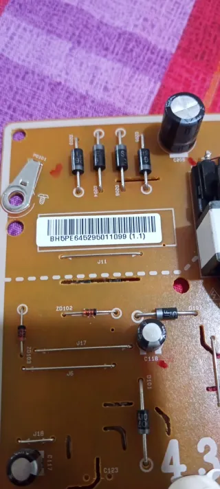 Placa Fuente Alimentación LG 43UJ634V LGP43DJ-17U1