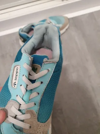 Deportivas Adidas Azul/Turquesa Talla