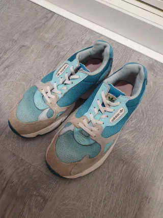 Deportivas Adidas Azul/Turquesa Talla