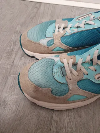 Deportivas Adidas Azul/Turquesa Talla