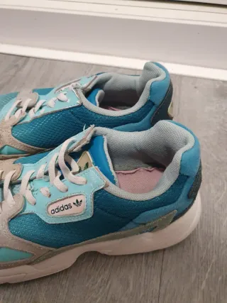 Deportivas Adidas Azul/Turquesa Talla