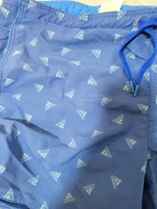 Bañador Adidas azul estampado