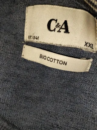 Jersey azul de punto