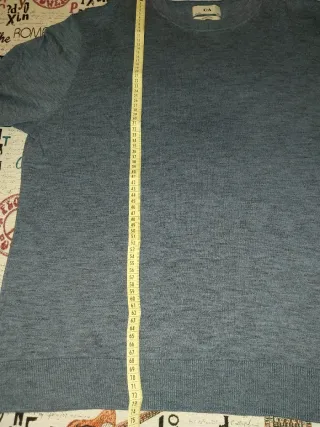 Jersey azul de punto