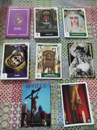 Estampas álbum Holycards Semana Santa Sevilla 2025