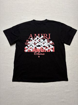 Camiseta Amiri Hombre Negra