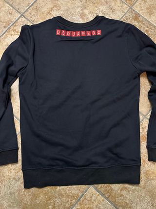 Felpa Dsquared2 Patch Logo Taglia L