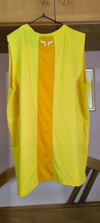 Lote 5 camisetas hombre gimnasio talla XL