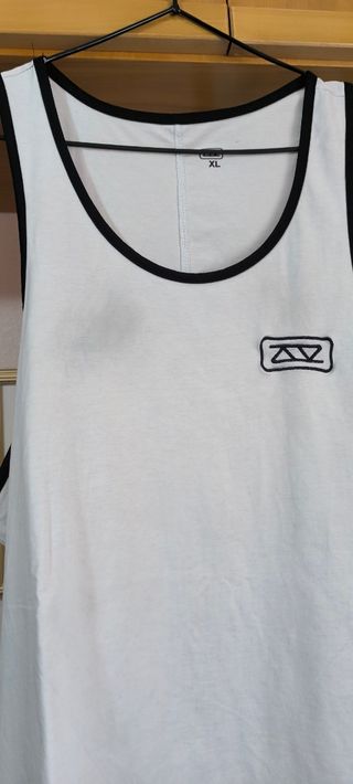 Lote 5 camisetas hombre gimnasio talla XL