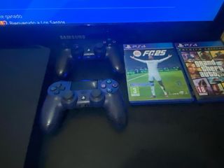 Consola PS4 + TV +2 Juegos + 2Mando