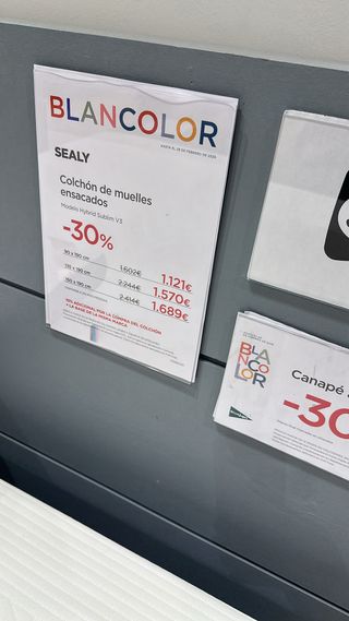 Colchón Aspol 150x190